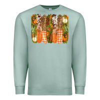 Seafoam fall brushstrokes Premium Sweatshirt - BarkalooDesign