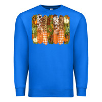 True Royal fall brushstrokes Premium Sweatshirt - BarkalooDesign