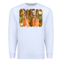 White fall brushstrokes Premium Sweatshirt - BarkalooDesign