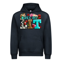 Navy valentines day lets get lit Urban Hoodie - AdoDesignShop