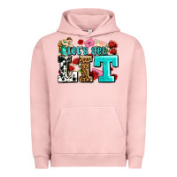 Pigment Salmon valentines day lets get lit Urban Hoodie - AdoDesignShop