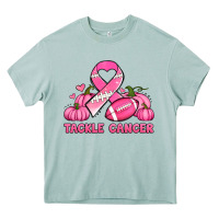 Arona tackle cancer pumpkins football and ribbon breast cancer awareness Heavy Core Tee - Jasminsmagicworld