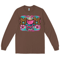Chestnut mom fuel coffee cup Long Sleeve Tee - OliviaCreatesArt