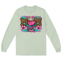 Matcha mom fuel coffee cup Long Sleeve Tee - OliviaCreatesArt