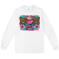 White mom fuel coffee cup Long Sleeve Tee - OliviaCreatesArt