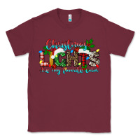 Burgundy christmas lights are my favorite Classic Tee - texasbilliewilder