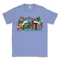 Colony Blue christmas lights are my favorite Classic Tee - texasbilliewilder
