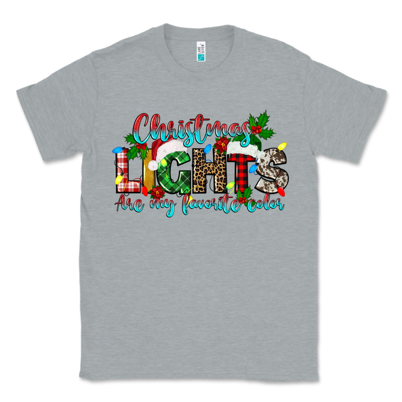 Christmas Lights Are My Favorite Classic Tee by texasbilliewilder | Teevron