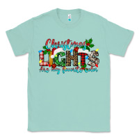 Seafoam christmas lights are my favorite Classic Tee - texasbilliewilder