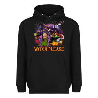 Black witch please Heavyweight Hoodie - BarkalooDesign