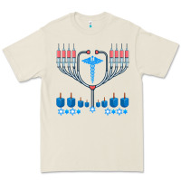 Bone jewish hanukkah chanukah doctor medical menorah  gifts Premium Tee - trangStudio