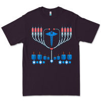 Plum jewish hanukkah chanukah doctor medical menorah  gifts Premium Tee - trangStudio