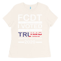 Bone hell yeah i voted trump and will do it again 2020 Ladies Tee - Bettercallsaul