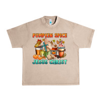 French Oak pumpkin spice and jesus christ Urban Heavy Tee - CowGirlArtShop