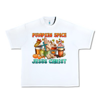 White pumpkin spice and jesus christ Urban Heavy Tee - CowGirlArtShop