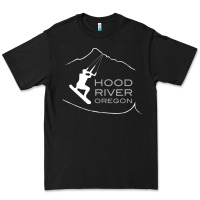 Kiteboarding Hood River Oregon, Kitesurfing Premium Tee | Teevron