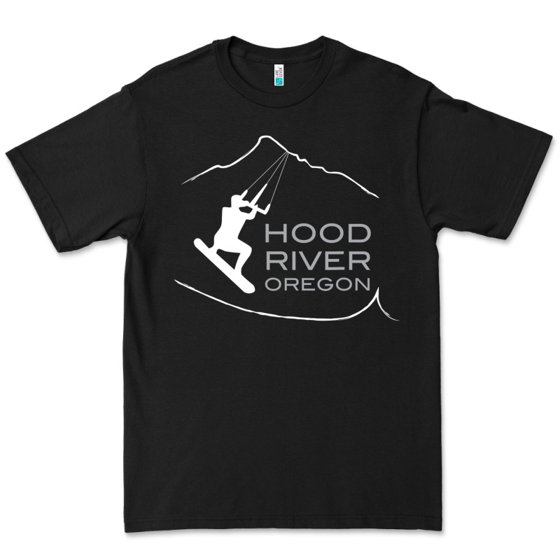 Kiteboarding Hood River Oregon, Kitesurfing Premium Tee by trangStudio | Teevron