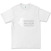 White Kiteboarding Hood River Oregon, Kitesurfing Premium Tee - trangStudio