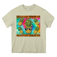 Mossy summer pineapple Heavy Core Tee - BarkalooDesign