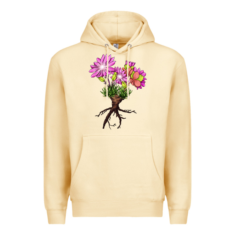 Bitterroot Flower Premium Hoodie by LillyAllenDesigns | Teevron