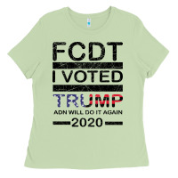 Matcha hell yeah i voted trump and will do it again 2020 Ladies Tee - Bettercallsaul