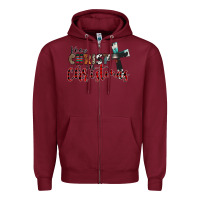 Burgundy keep christ in christmas Zipper Hoodie - CowhideDigitalArt