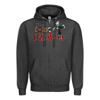 Charcoal Heather keep christ in christmas Zipper Hoodie - CowhideDigitalArt