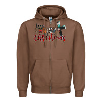 Chestnut keep christ in christmas Zipper Hoodie - CowhideDigitalArt