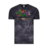 Cloud Black cdl mardi gras Vintage Tee - CowGirlArtShop