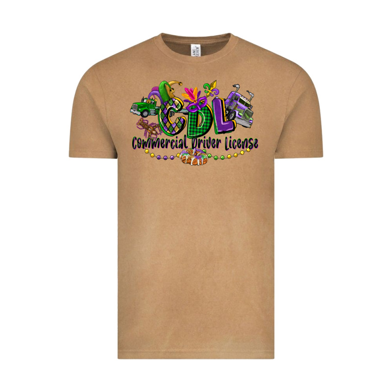 Cdl Mardi Gras Vintage Tee by CowGirlArtShop | Teevron
