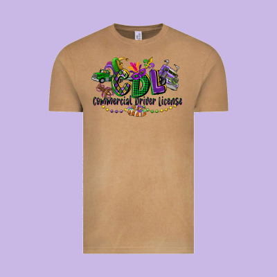 Cdl Mardi Gras Vintage Tee Designed By Cowgirlartshop