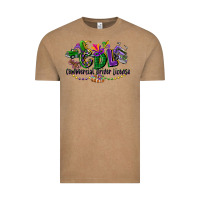 Vintage Coffee cdl mardi gras Vintage Tee - CowGirlArtShop