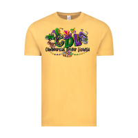 Vintage Mustard cdl mardi gras Vintage Tee - CowGirlArtShop