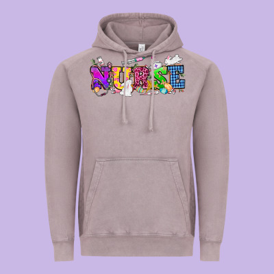 Easter Nurse Easter Day Vintage Hoodie Designed By Howdyjamesfarm