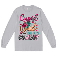 Moon Dust cupid find me a cowboy Long Sleeve Tee - OliviaCreatesArt