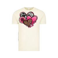 Vintage Arctic valentines day western hearts and sunflower Vintage Tee - Jasminsmagicworld