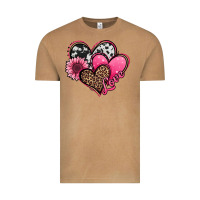Vintage Camel valentines day western hearts and sunflower Vintage Tee - Jasminsmagicworld