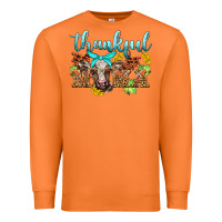 Carrot thankful mama cow Premium Sweatshirt - BarkalooDesign