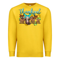 Lemon thankful mama cow Premium Sweatshirt - BarkalooDesign