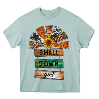 Arona small town girl western windmill wooden boards Heavy Core Tee - Jasminsmagicworld