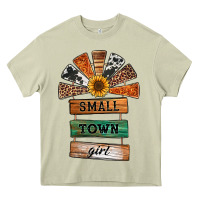 Mossy small town girl western windmill wooden boards Heavy Core Tee - Jasminsmagicworld