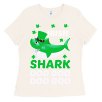 Bone Irish Shark Doo Doo Doo Saint Patricks Day Ladies Tee - Bettercallsaul