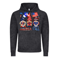 Vintage Black America y'all with gnomies Vintage Hoodie - HowdyJamesFarm