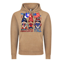 Vintage Coffee America y'all with gnomies Vintage Hoodie - HowdyJamesFarm