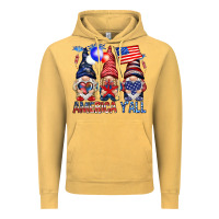 Vintage Mustard America y'all with gnomies Vintage Hoodie - HowdyJamesFarm
