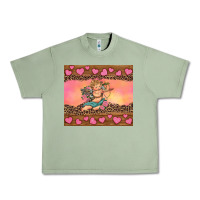 Oil Green cupid valentine's day Urban Heavy Tee - RanaPortraitStore
