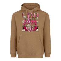 Toasted Coconut i wear pink for my mom Heavyweight Hoodie - BarkalooDesign