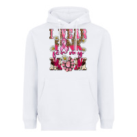 White i wear pink for my mom Heavyweight Hoodie - BarkalooDesign
