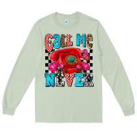 Matcha call me never olivia Long Sleeve Tee - OliviaCreatesArt