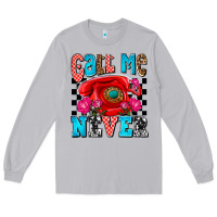 Moon Dust call me never olivia Long Sleeve Tee - OliviaCreatesArt